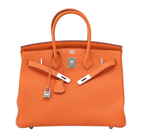 hermes birkin togo 30 orange|Hermes Birkin 35 for sale.